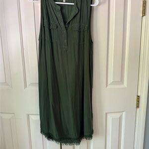 Green sleeveless dress by Splendid